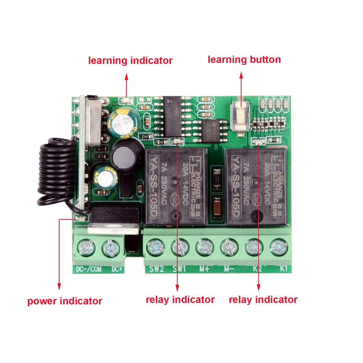 Fushionsea momentary mode switch shown for hold-to-run control