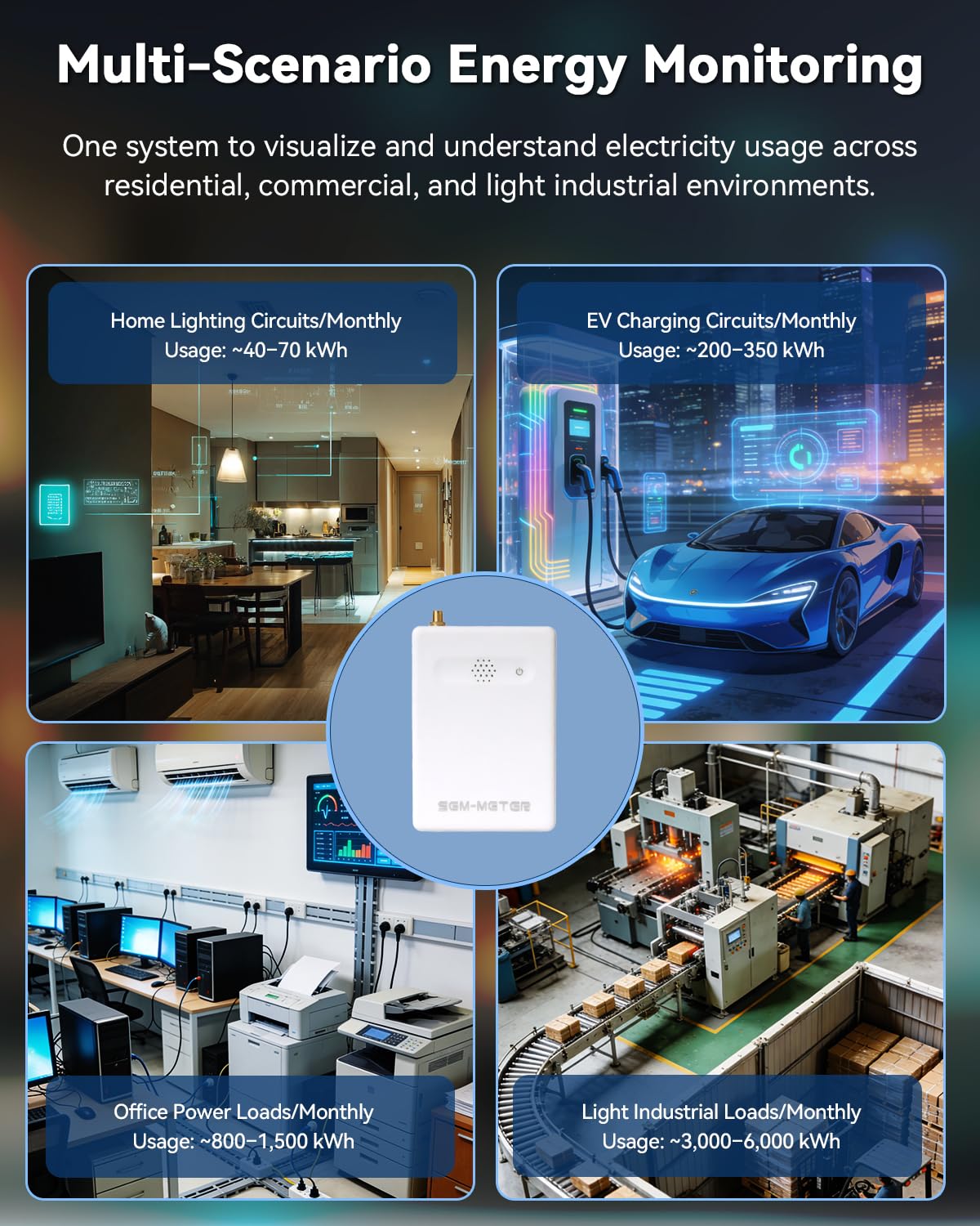 Fusion Energy mobile app screen for remote energy monitoring