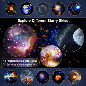 Fussion Planetarium Pro 13 scenarios discs offer varied space visuals