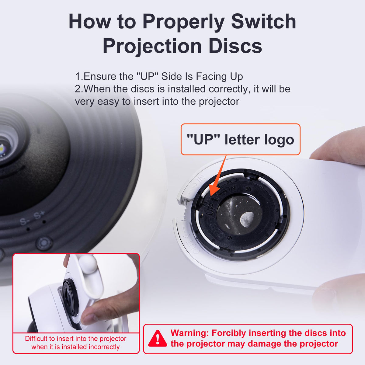 Fussion Planetarium Pro adjustable focus for clear projections