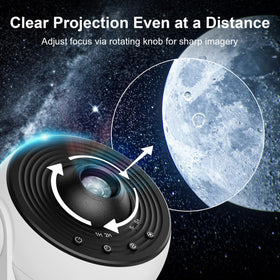 Fussion Planetarium Pro whisper-quiet operation for peaceful sleep