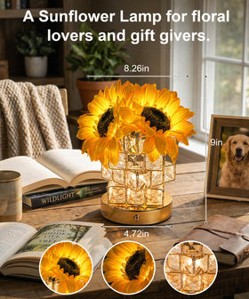 Fussion Sunflower Lamp packaging keeps the gift pristine.