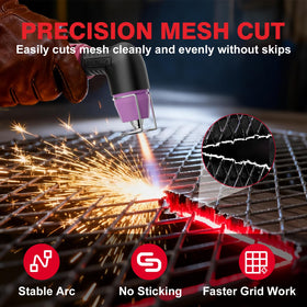 Futelo Plasma Cutter 55A pilot arc settings enabling non-contact cuts
