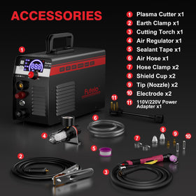 Futelo Plasma Cutter 55A safety features for reliable operation