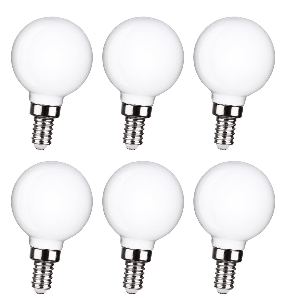 FUTIME G16.5 LED bulbs deliver bright, energy-efficient lighting for ceiling fans.