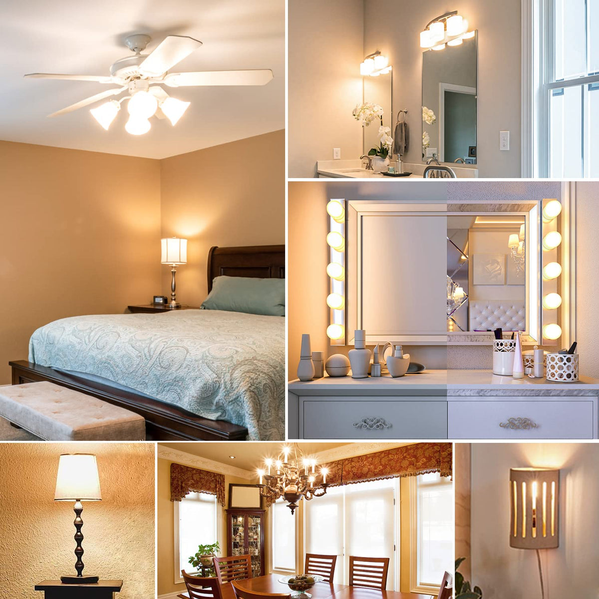 FUTIME AC110-130V compatibility supports most fixtures with reliable performance.
