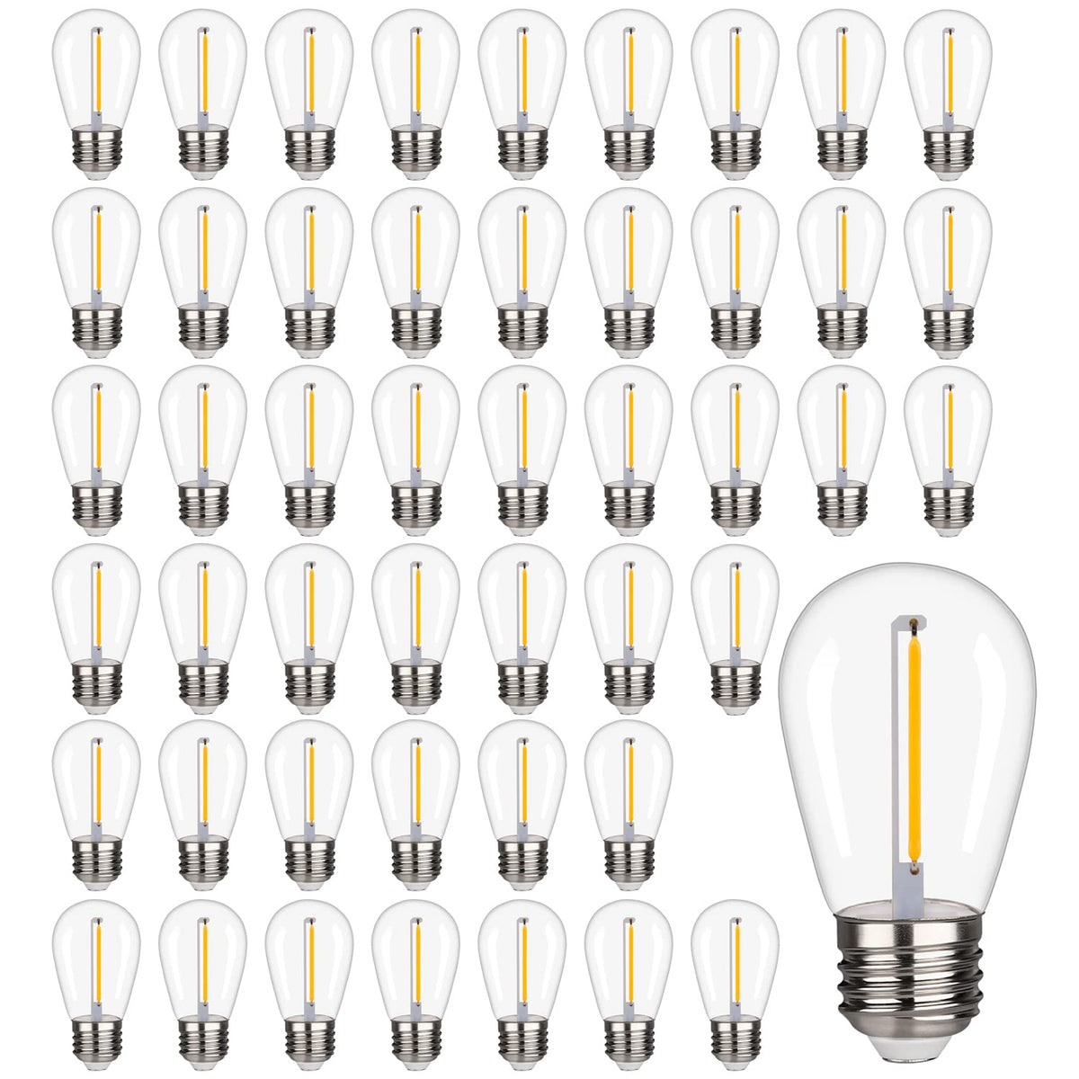 FUTIME S14 LED bulb with shatterproof, waterproof design for outdoor lighting