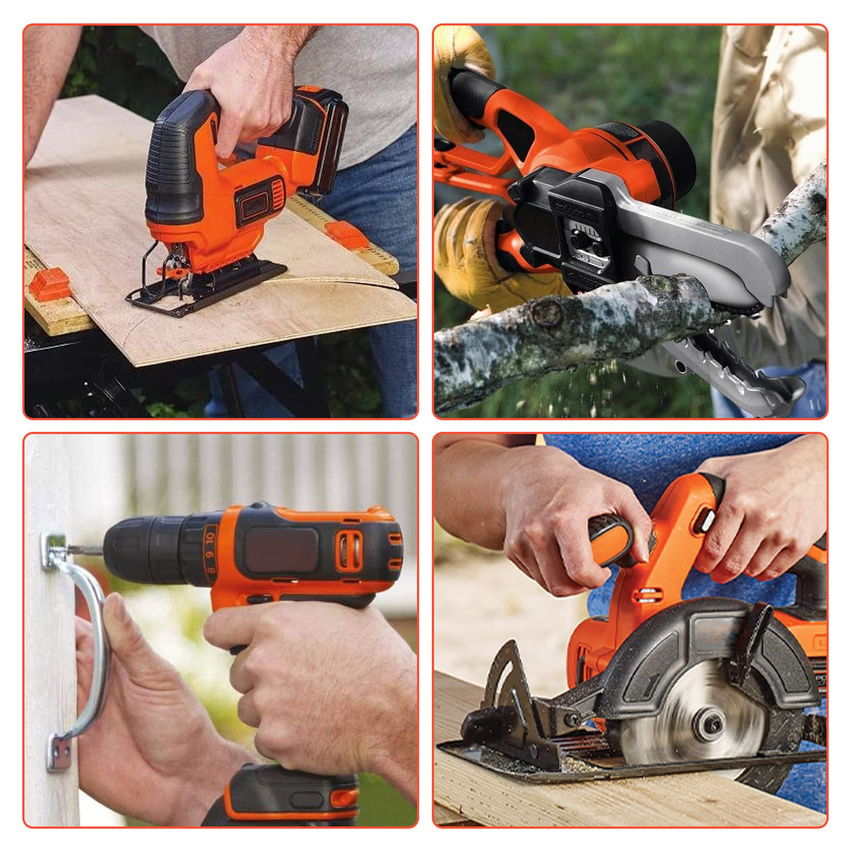 Futurebatt 6.0Ah 20V LST220 battery provides steady power for outdoor tools.