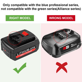 Futurebatt battery in use with a drill to show real-world performance