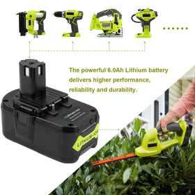 Futurebatt fast-charge capable with steady voltage for smooth operation.