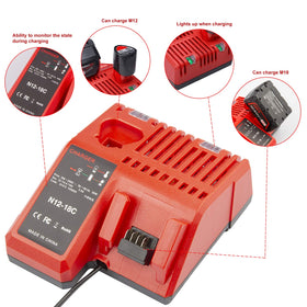 Futurebatt charger US plug design for compliant use