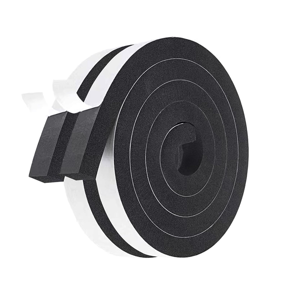 Futuwi AC window seal adhesive foam roll provides durable draft protection.