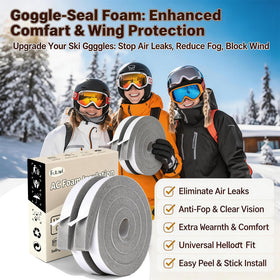 Versatile Futuwi foam strips suitable for windows, doors, electronics, and eyewear.