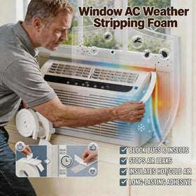 Futuwi weather seal installed in a window context.