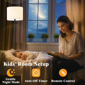 Fuvqeyes anti-tip base emphasizes stable, family-friendly design