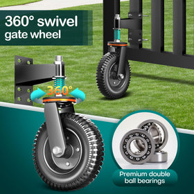 FVCLBZ installation tools included for quick setup of the gate wheel