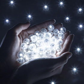 FWYWNL balloon light round LED globe in warm white for balloons and décor