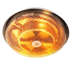 Fxsmgdy 157 bathroom ceiling heater front view showing compact design for quick warmth