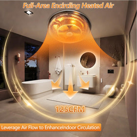 Fxsmgdy 157 heater with PTC ceramic technology provides rapid warmth