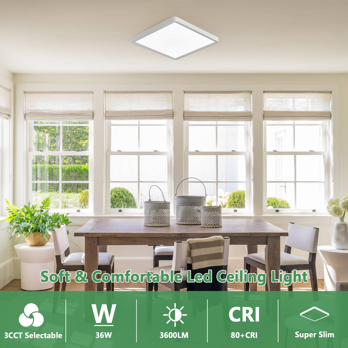 FY WISDOM FLY LIGHTING 4000K balanced task lighting close-up