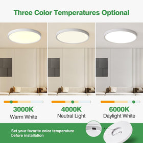 FY WISDOM FLY LIGHTING side view shows slim low-profile design saving ceiling space
