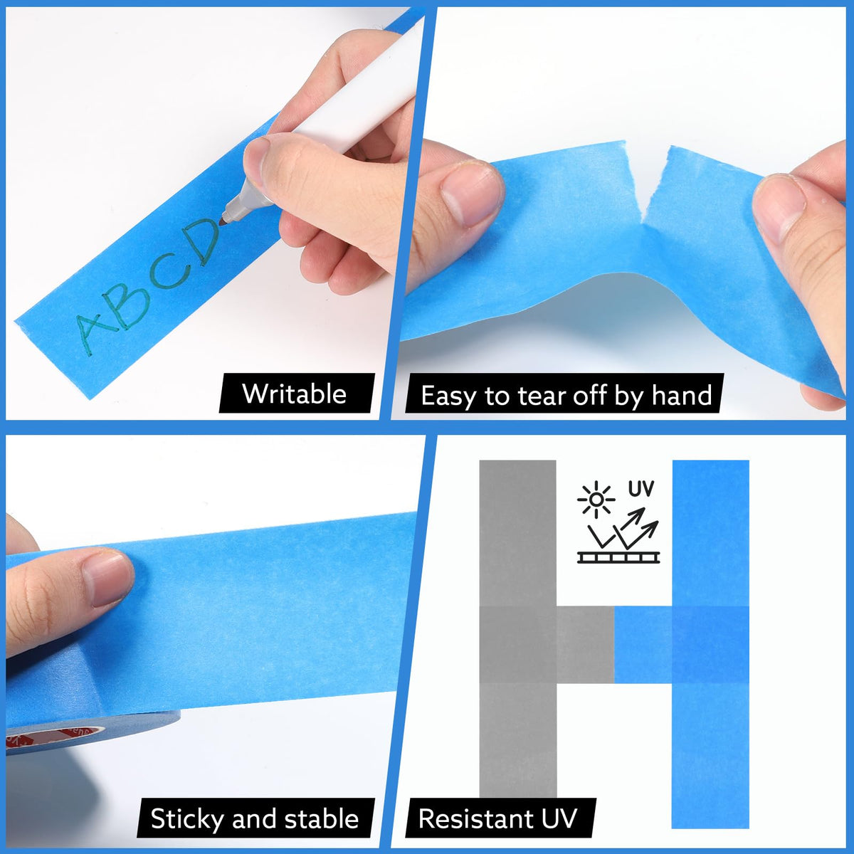 Fyguard blue tape suitable for car spray painting projects