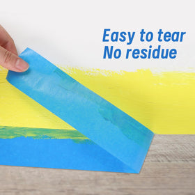 Fyguard blue tape offers easy removal with no residue after painting.