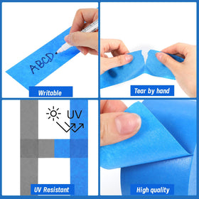 Fyguard painter's tape supports edge treatment, masking, and delicate DIY crafts.