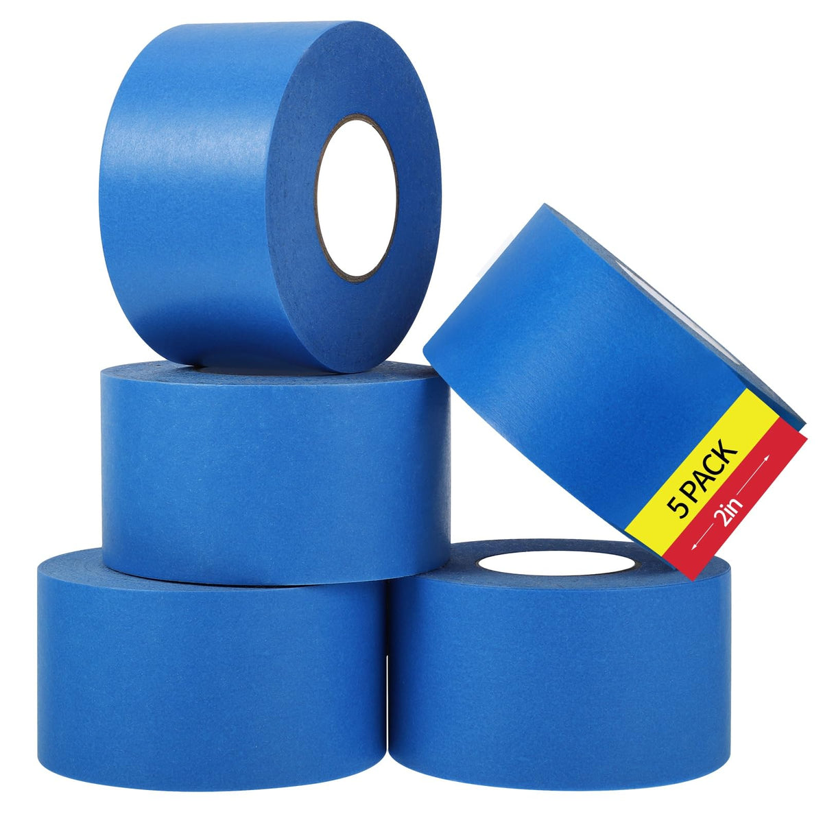Fyguard blue painters tape 2in roll for sharp edge lines during painting.