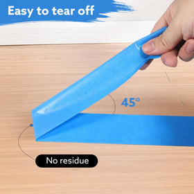 Fyguard blue tape on walls glass and tiles for precise masking