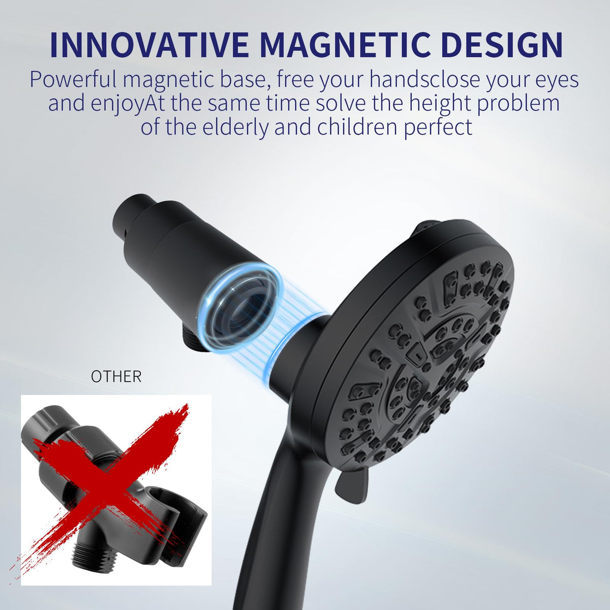 Fyhib magnetic snap design enables quick attachment and effortless family use