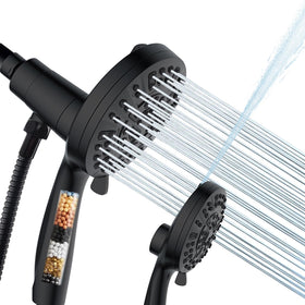 Fyhib filtered shower head with handheld magnetic connection for easy daily use