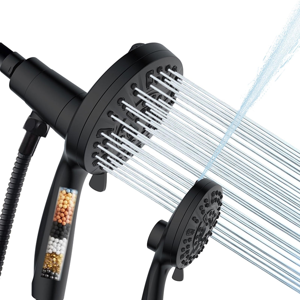 Fyhib filtered shower head with handheld magnetic connection for easy daily use