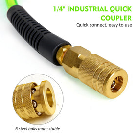 FYPower bend restrictors reduce joint wear for longer hose life.