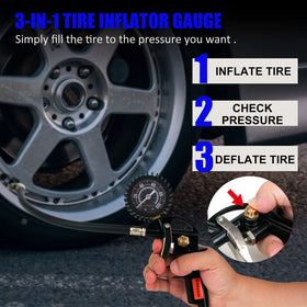 FYPower heavy-duty blow gun delivers controlled air blows safely.