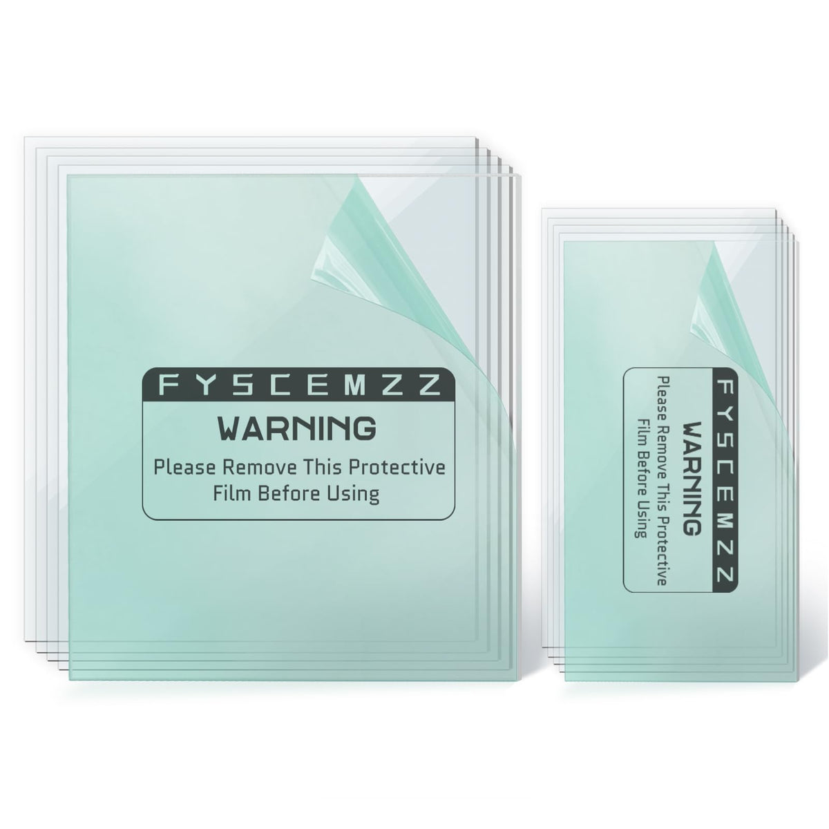 FYSCEMZZ front outside lenses for clear welding visibility