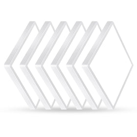 FY WISDOM FLY LIGHTING 12-inch square flush mount front view for slim, modern ceilings.