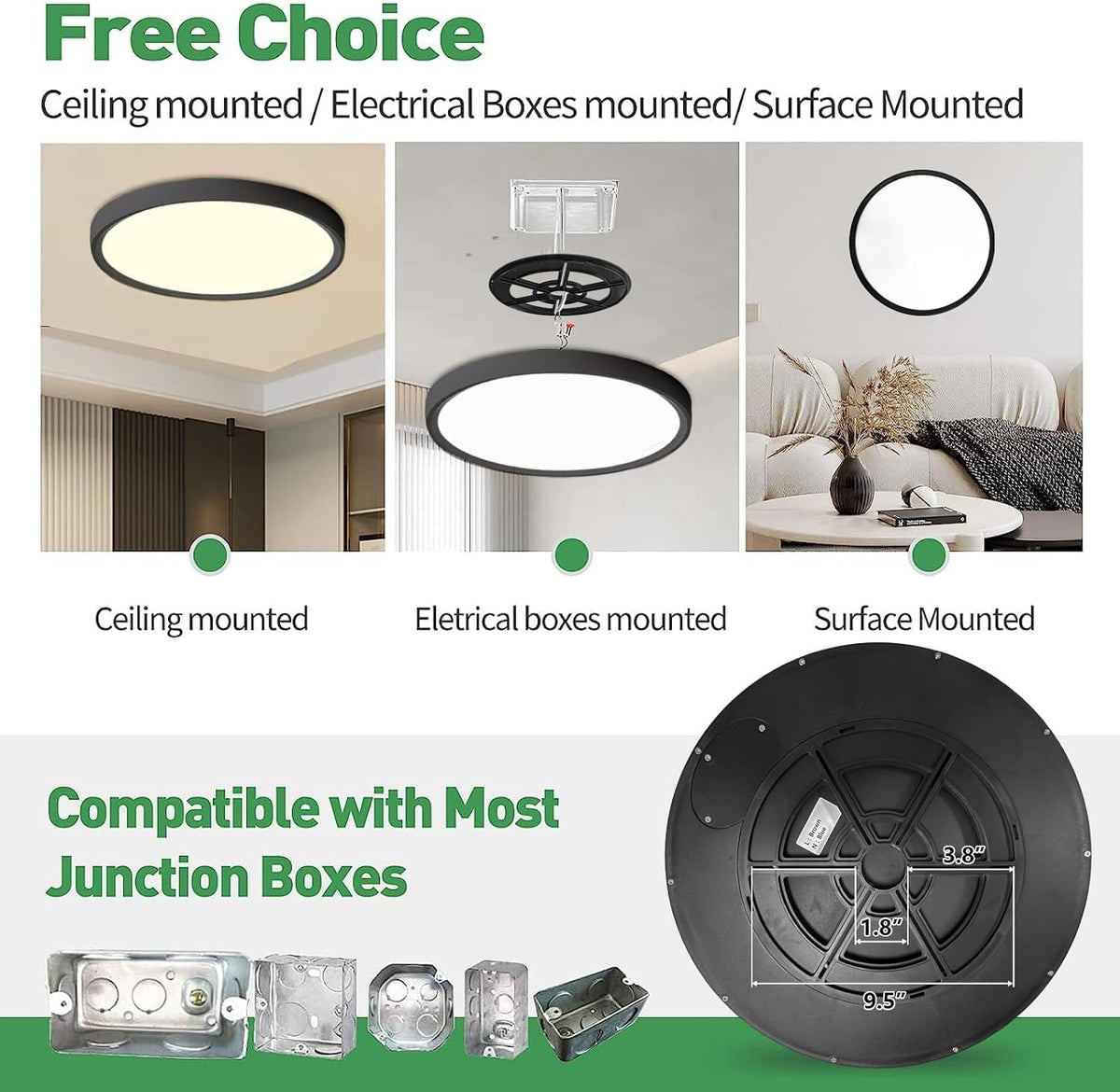 FY WISDOM FLY LIGHTING sealed dust-proof design keeps interiors clean and safe in damp spaces