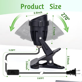 FZWLE closeup of 7W lamp shows rugged metal housing and compact form.