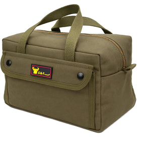 G & F Products waxed canvas duffle with water resistance for everyday travel