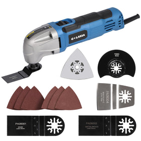 G LAXIA oscillating tool front view for precise cuts in tight spaces