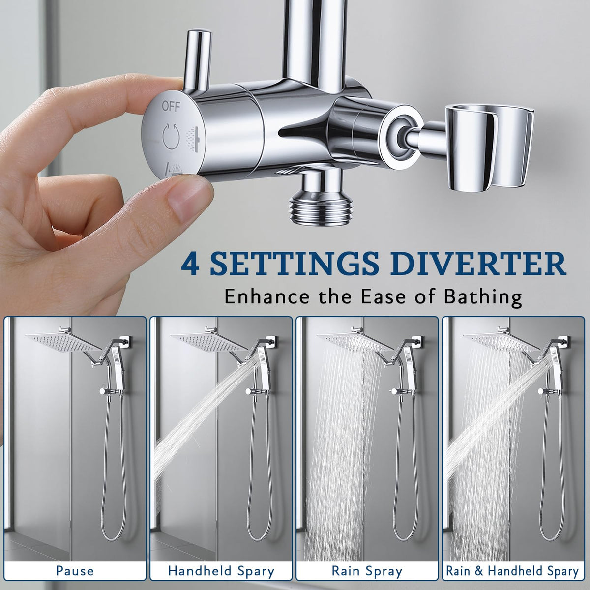 G-Promise 3-way inlet and outlets illustrate versatile configuration options