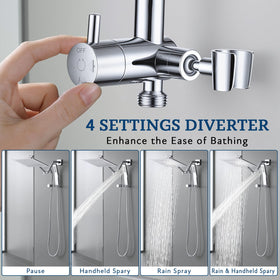 G-Promise 3-way inlet and outlets illustrate versatile configuration options