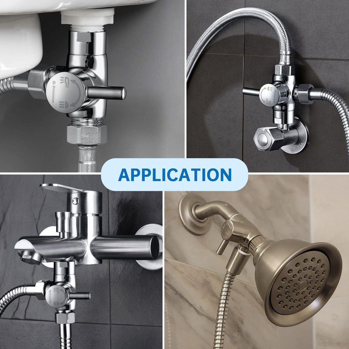 G-Promise brass bracket with sand filter demonstrates debris protection for smoother water flow