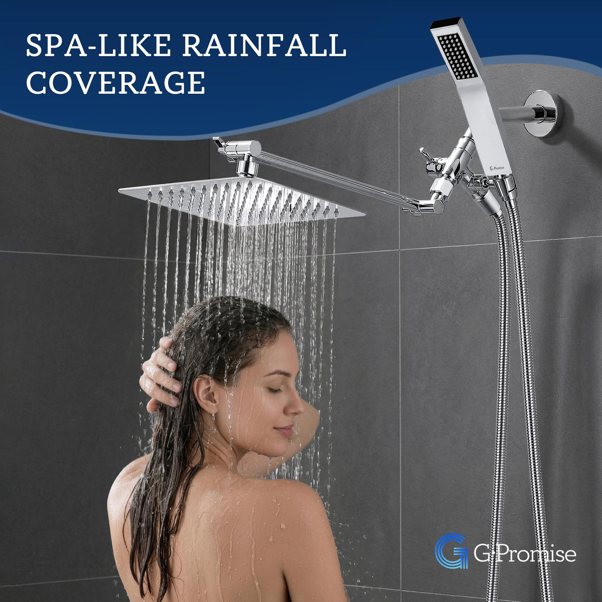 G-Promise handheld spray wand for versatile rinsing and targeted cleaning.