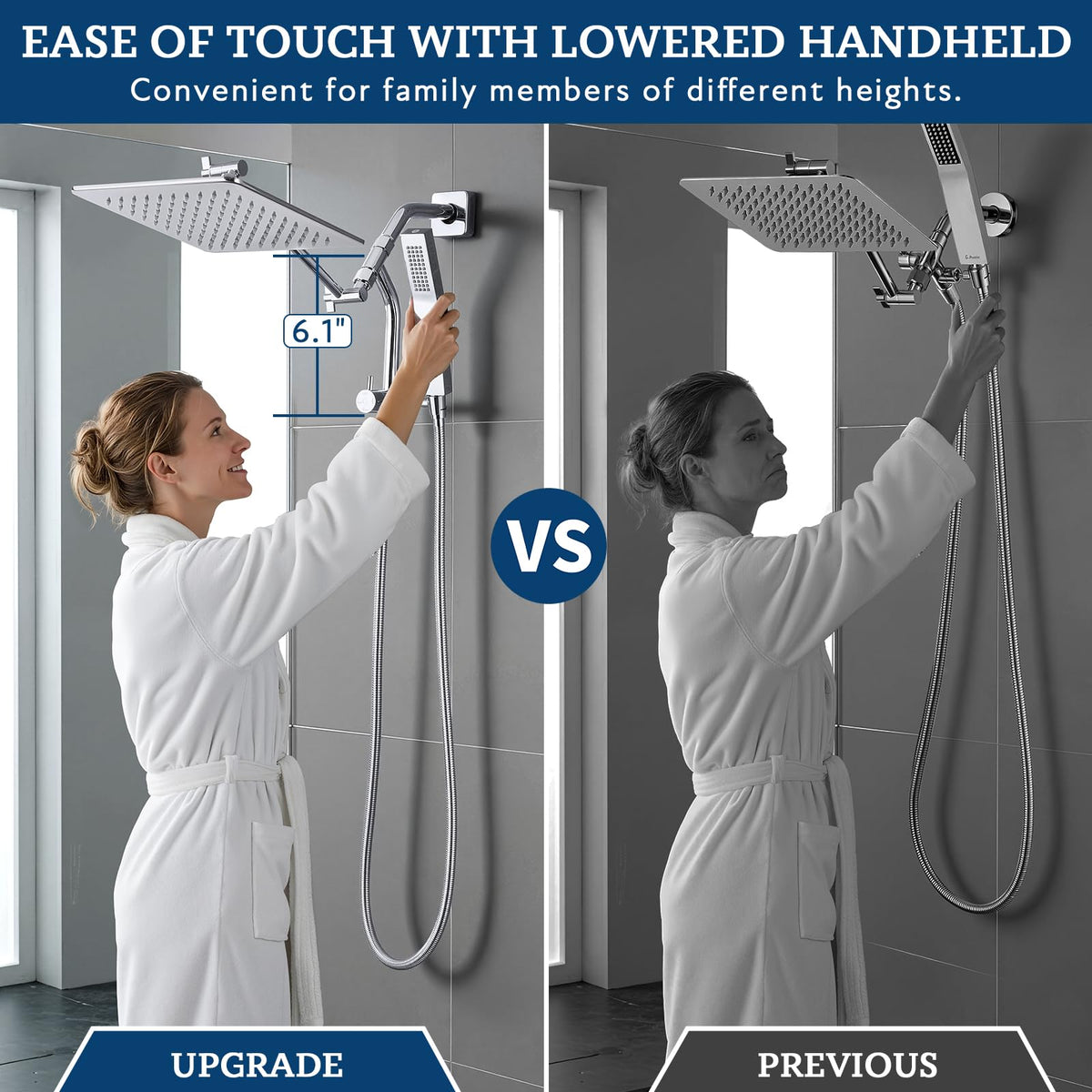 G-Promise low-level handheld holder extended six inches for easy reach