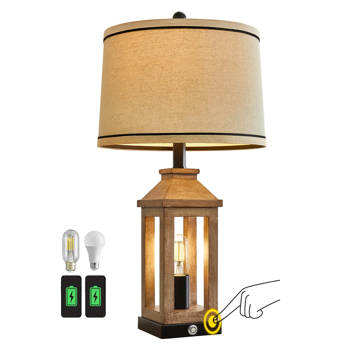 G-SAFAVA dual-light setup supports study and relaxation lighting.