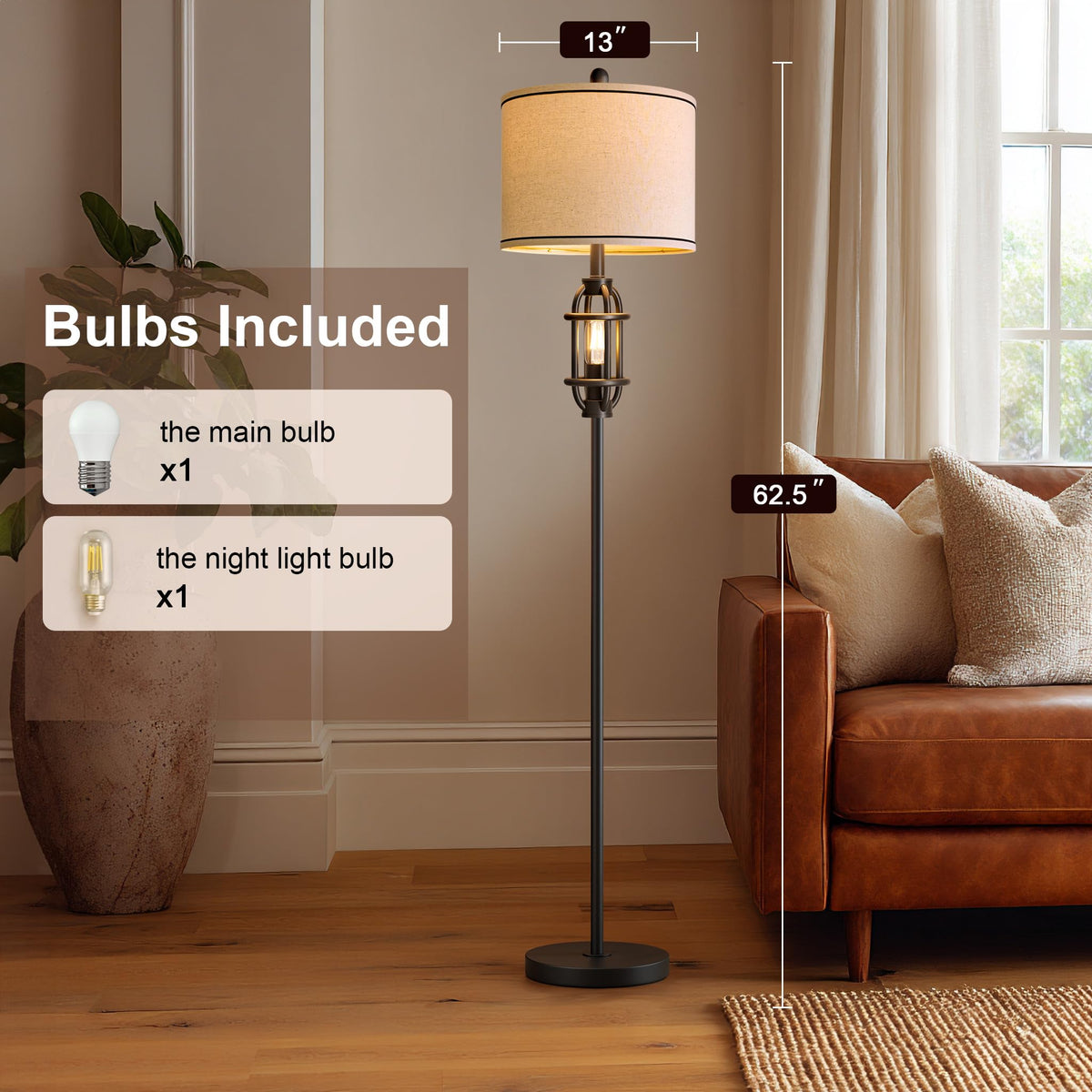 G-SAFAVA versatile lamp for living room, office, nursery