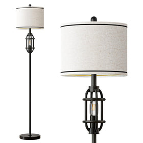 G-SAFAVA weighted base ensures tall lamp stays steady during use