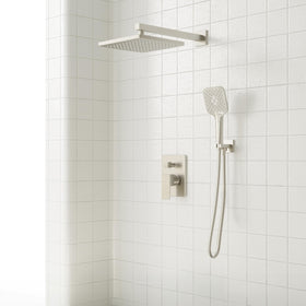 Gabrylly handheld shower head with 3 settings for versatile cleansing